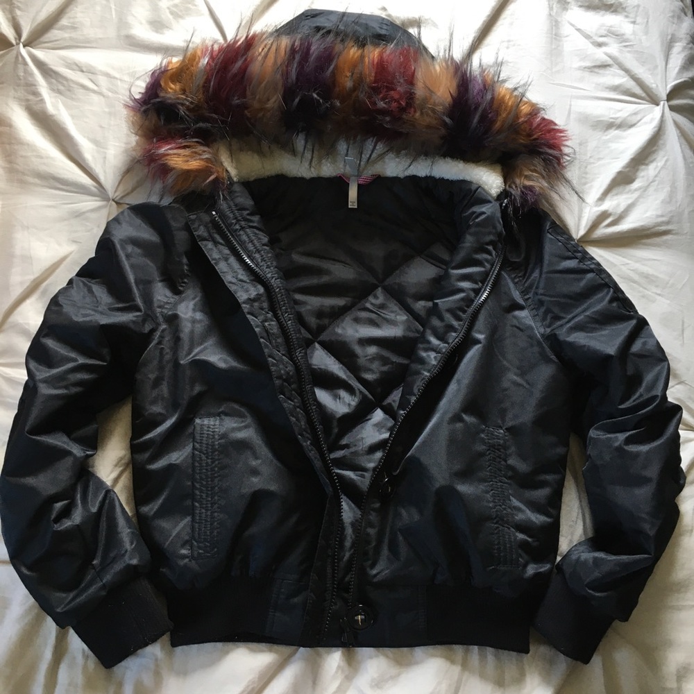 Black Bomber Jacket